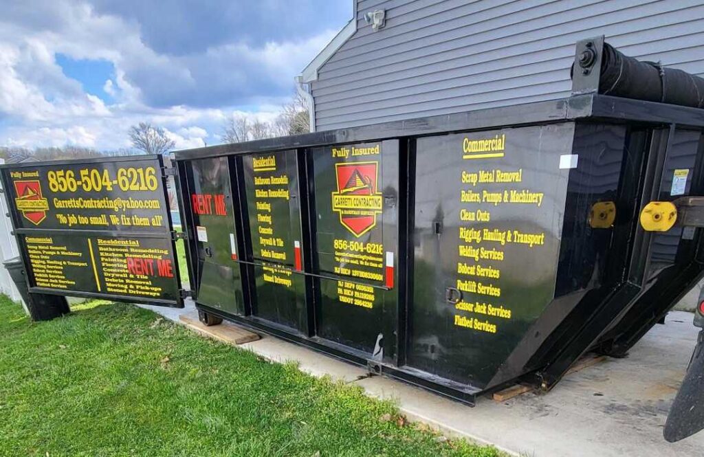 About Garrett’s Dumpster Rental & Junk Removal